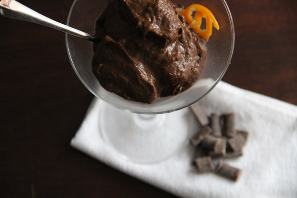 Raw Chocolate Coconut Oil Pudding