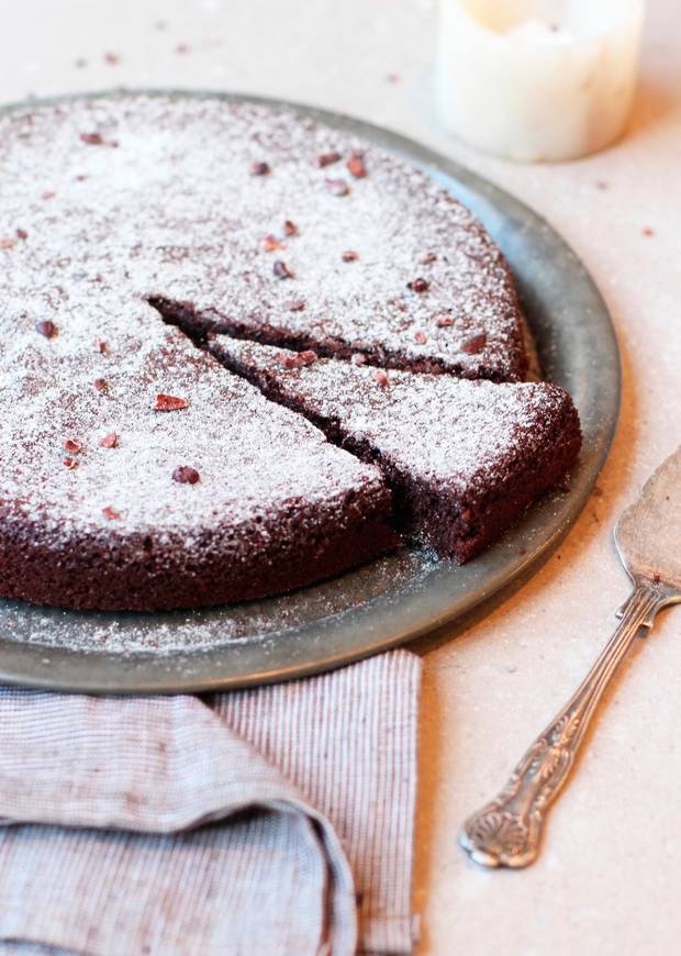 Olive Oil and Coconut Sugar Chocolate Cake