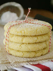 Blood Orange Olive Oil Cookies