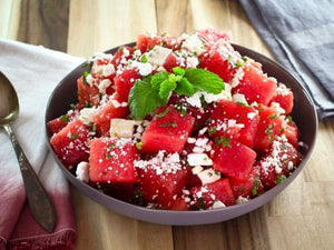 Watermelon Salad with Mint and Feta
