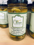 Rockets-Jalapeno/Garlic Olives